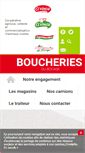 Mobile Screenshot of boucheriesdubocage.fr